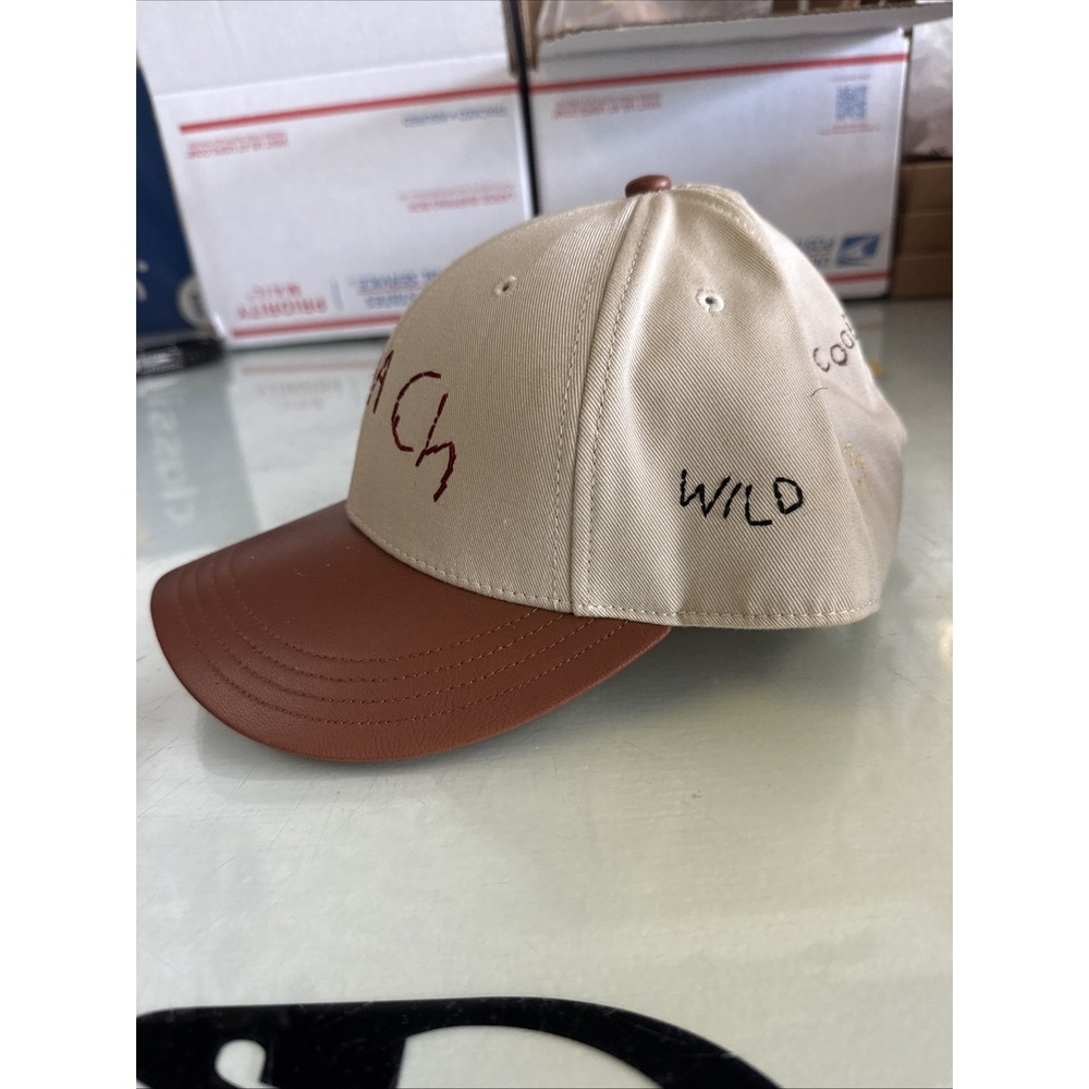 Coach Diary Script Baseball Cap Used - Picture 2 of 6